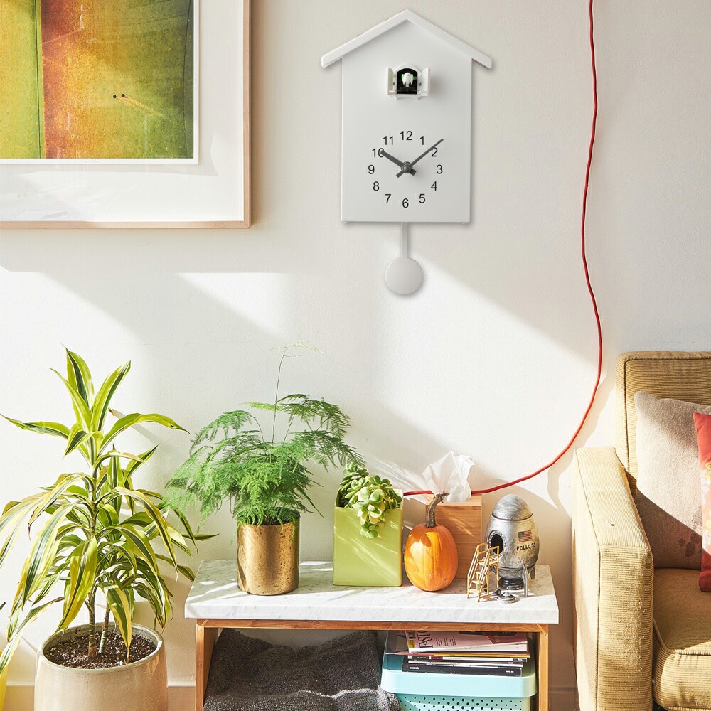 JC049C014 INTERY นาฬิกาติดผนัง นาฬิกาแขวนผนัง นาฬิกาลูกตุ้ม modern นาฬิกาติดห้อง นาฬิกาแขวนปลุก clock wall clock