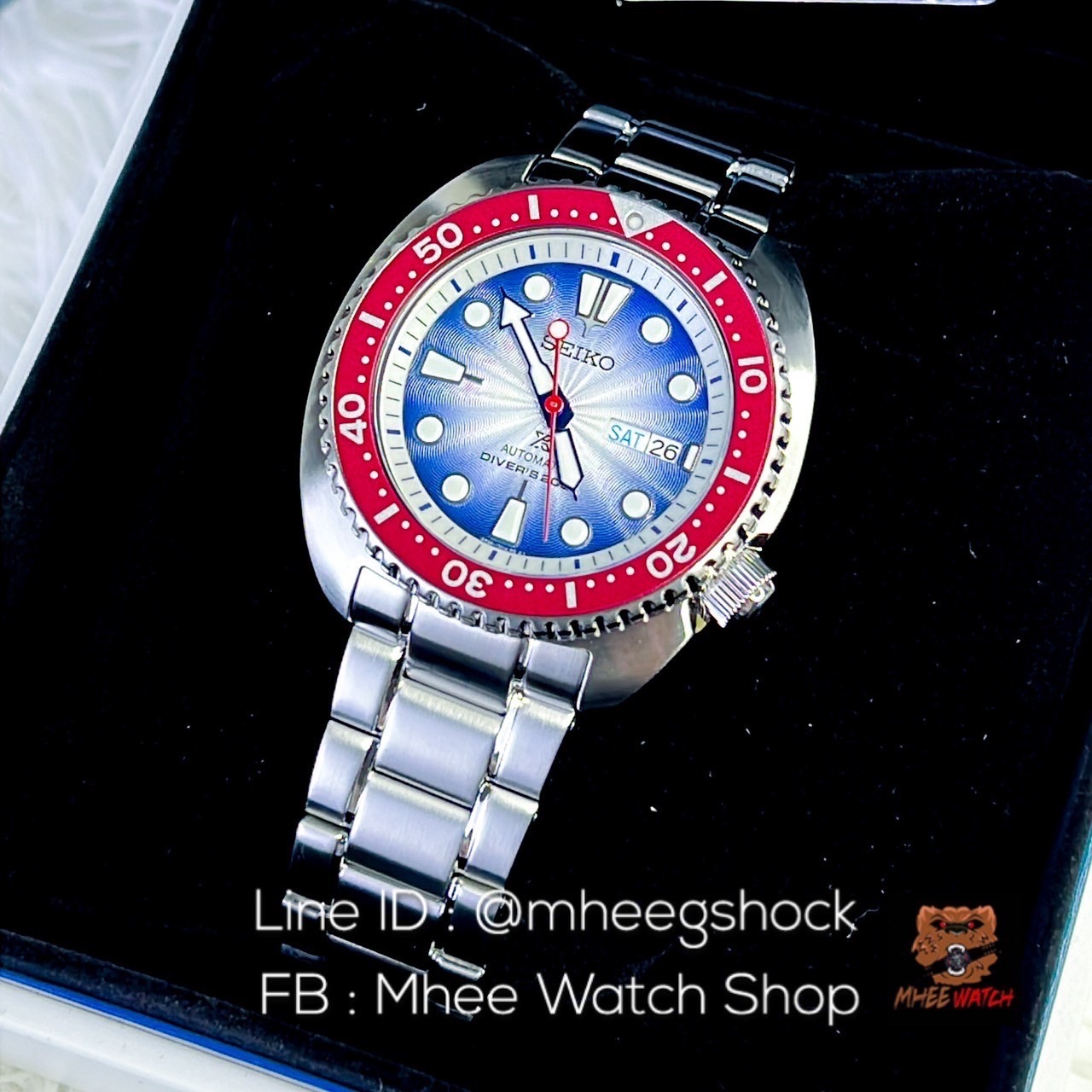 Seiko Limited Edition Siamese Fighting Fishปลากัด Thailand1500เรือนในโลก รุ่น SRPL17K
