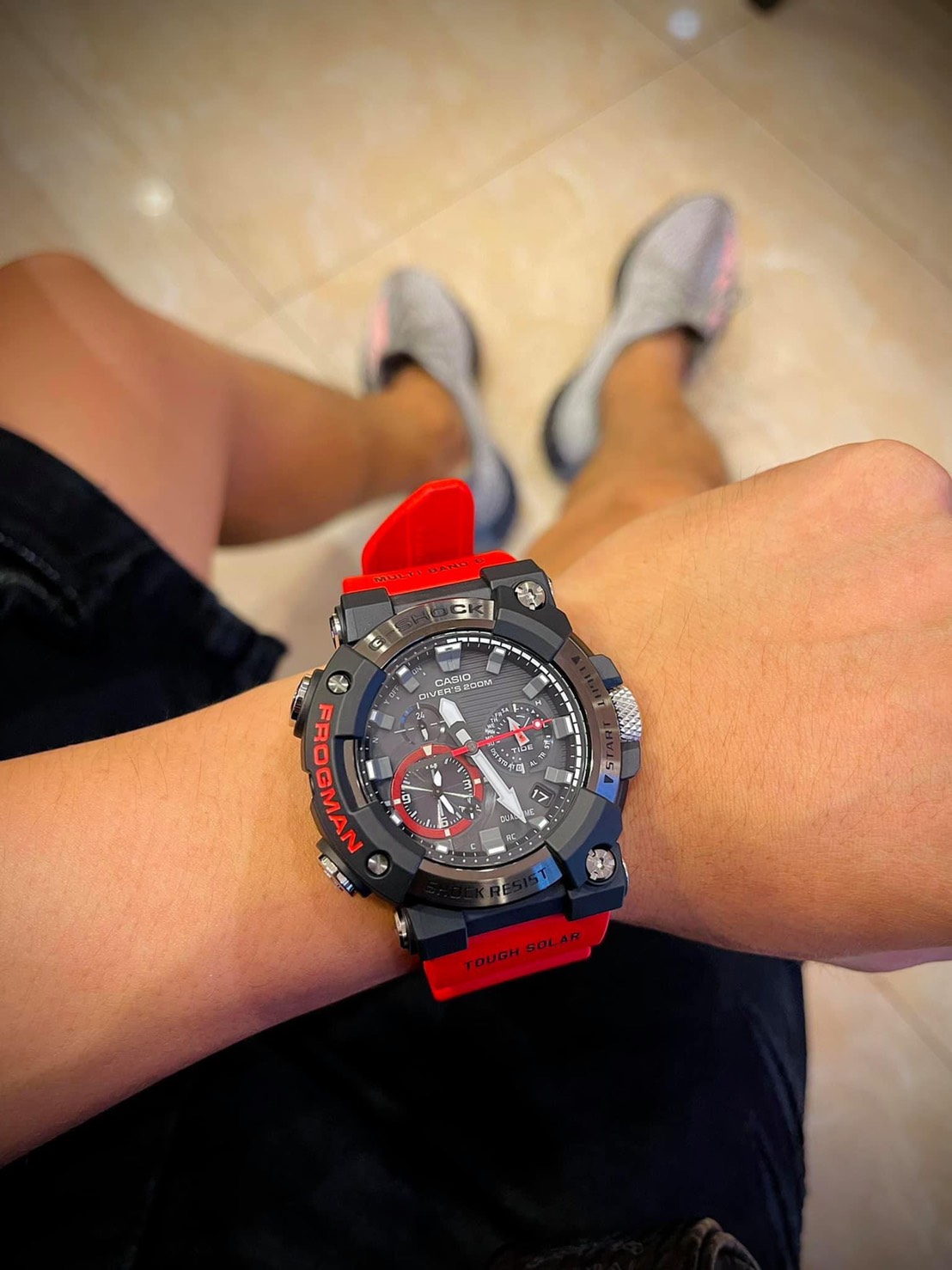 Frogman กบรุ่นใหม่ล่าสุดที่น่าเก็บมาก GWF-A1000-1A4 Master of G ราคาดีมาก ประกันcmg