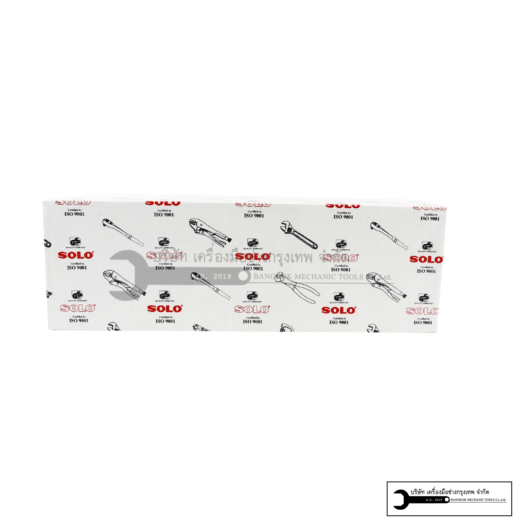 SOLO ประแจแหวนข้าง-ปากไต 11ตัว/ชุด รุ่น811-11