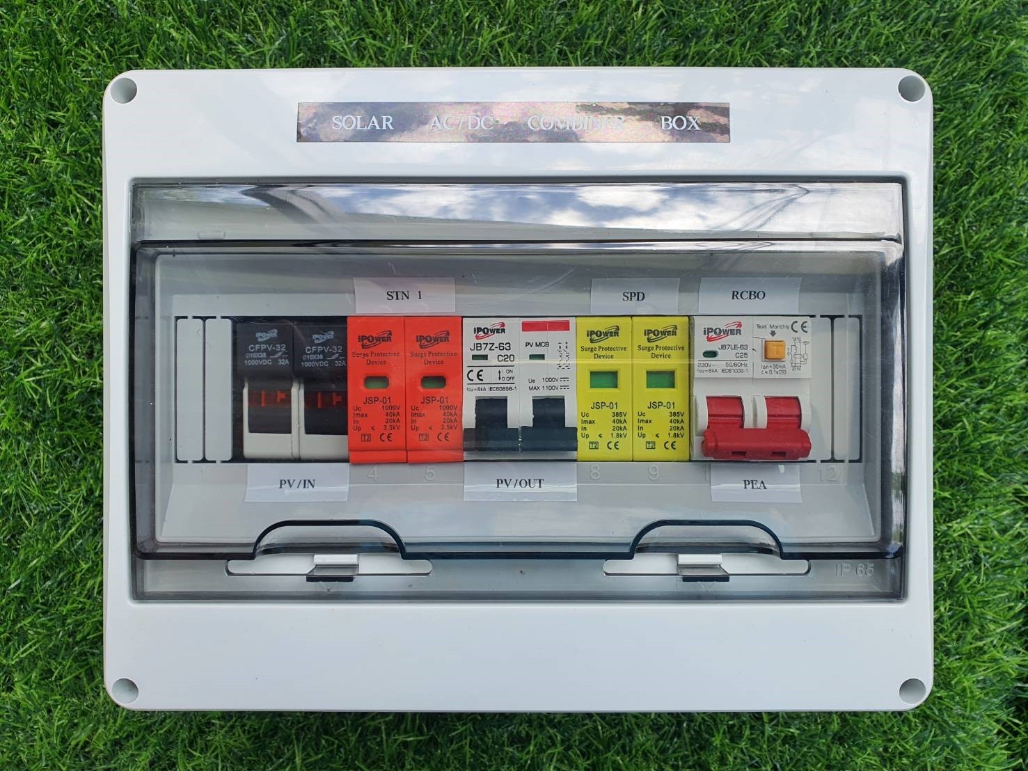 Combiner Box iPower mini สำหรับชุดออนกริด 1.5kw / 3kw. (ไม่มีจอ) ชิ้น 2021-07-27 12:14:28 2023-12-01 10:39:13