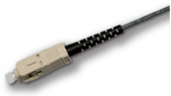 UFP560S31-01 SC Pigtail Fiber Optic, MM/OM2 Simplex, (3.0 mm Jacket)/UPC, Length 1 m.