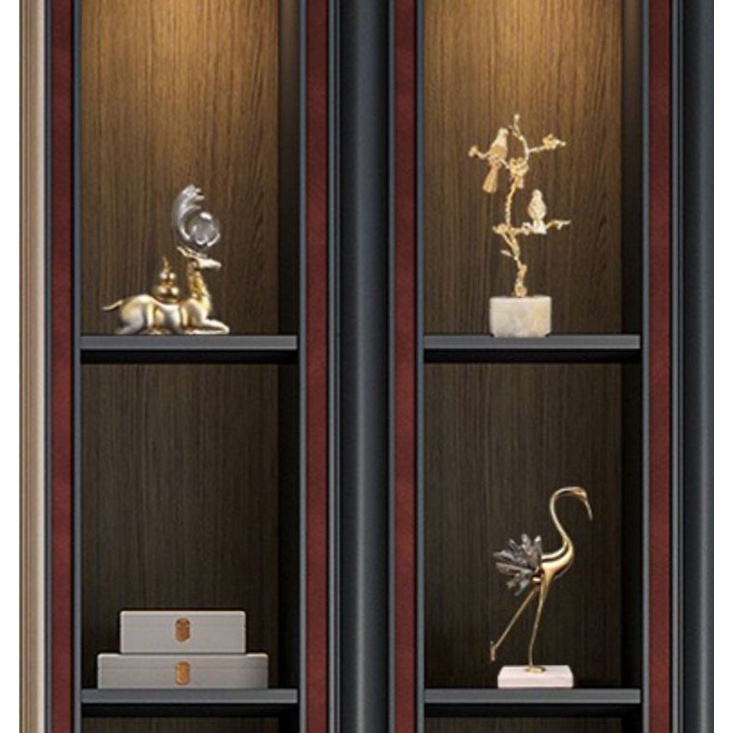 CT153B106 FAMITOSS โมเดลแต่งบ้าน ของแต่งบ้านสีทอง โมเดลสีทอง โมเดิร์น Modern luxury Model แต่งบ้านสวย