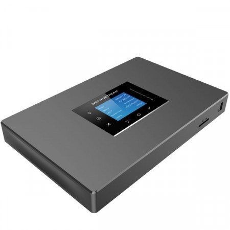 Grandstream UCM6302A IP PBX with 2FXO+2FXS 3 LAN & WAN GigE ;50 Sip Trunk 75 Concurent call with 500 users;(Cloud Manage)LCD touch, 1 *USB 2.0, 1 *USB 3.0, 1 *SD card interface, 3 VDO Room 20 Parties.