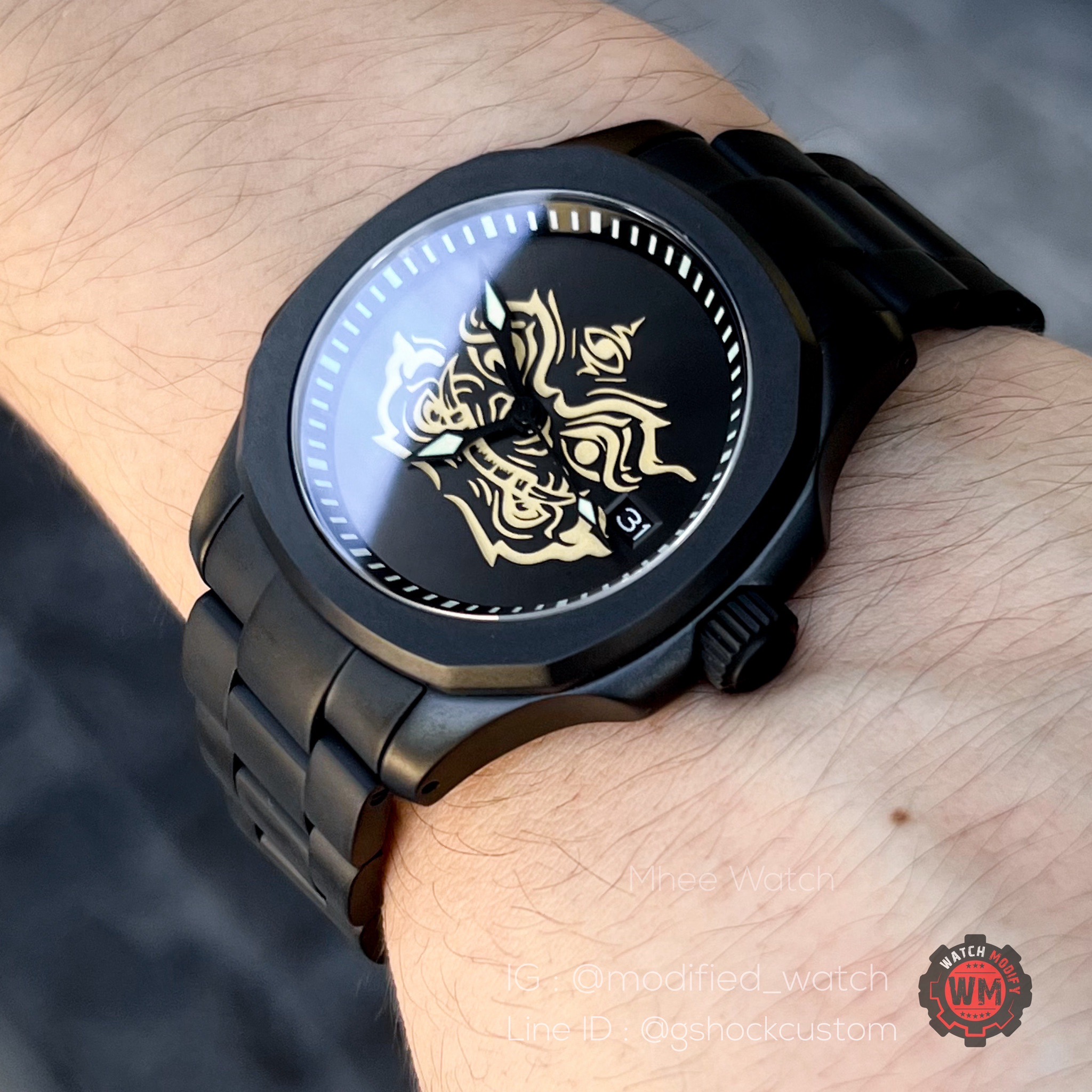 Seikomod Consecrated Thao Wessuwan Black Gold Edition