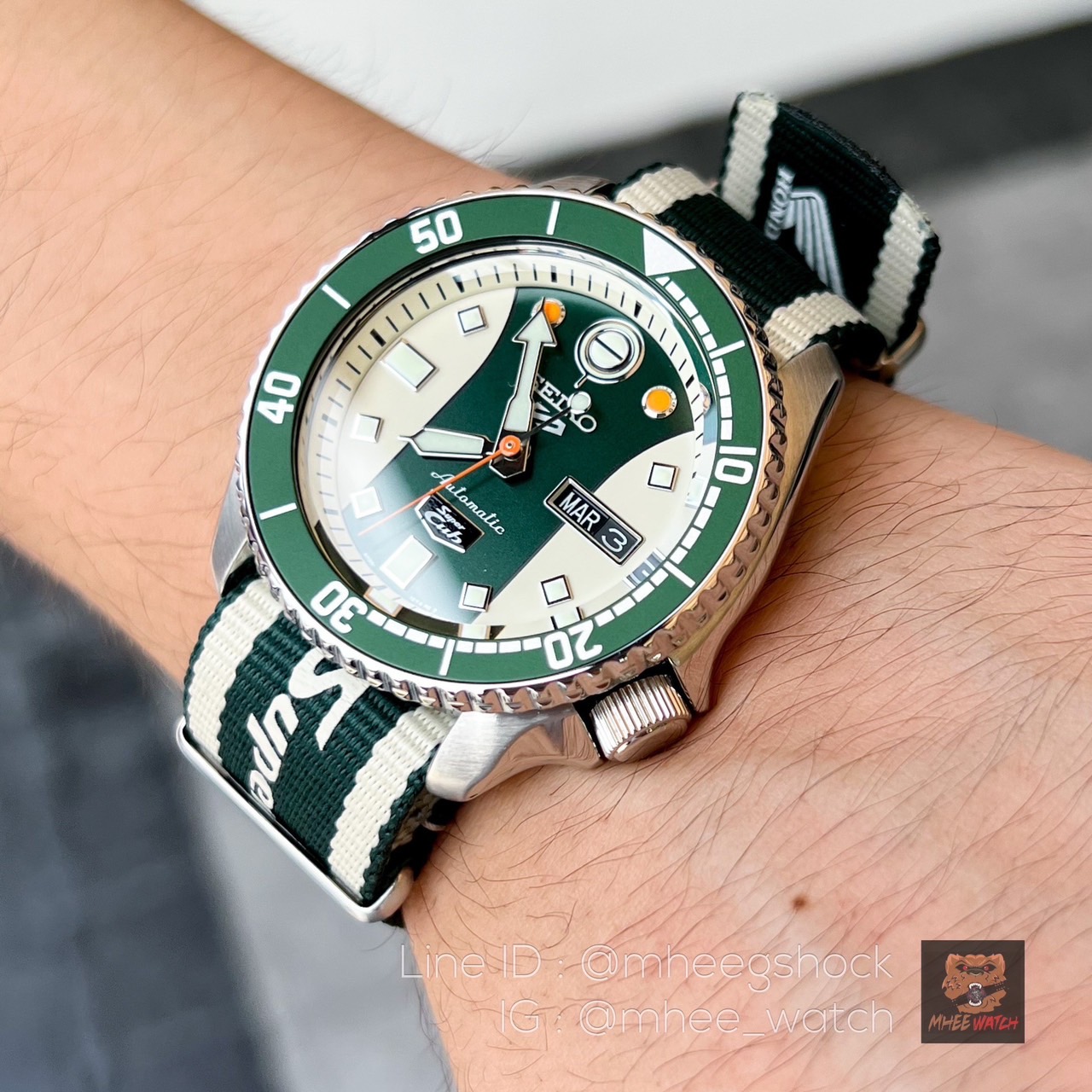 Seiko 5Sports Limited Super CUP Very Rare item ผลิต6000เรือนในโลกและมีแค่ 710เรือนในไทยเท่านั้น