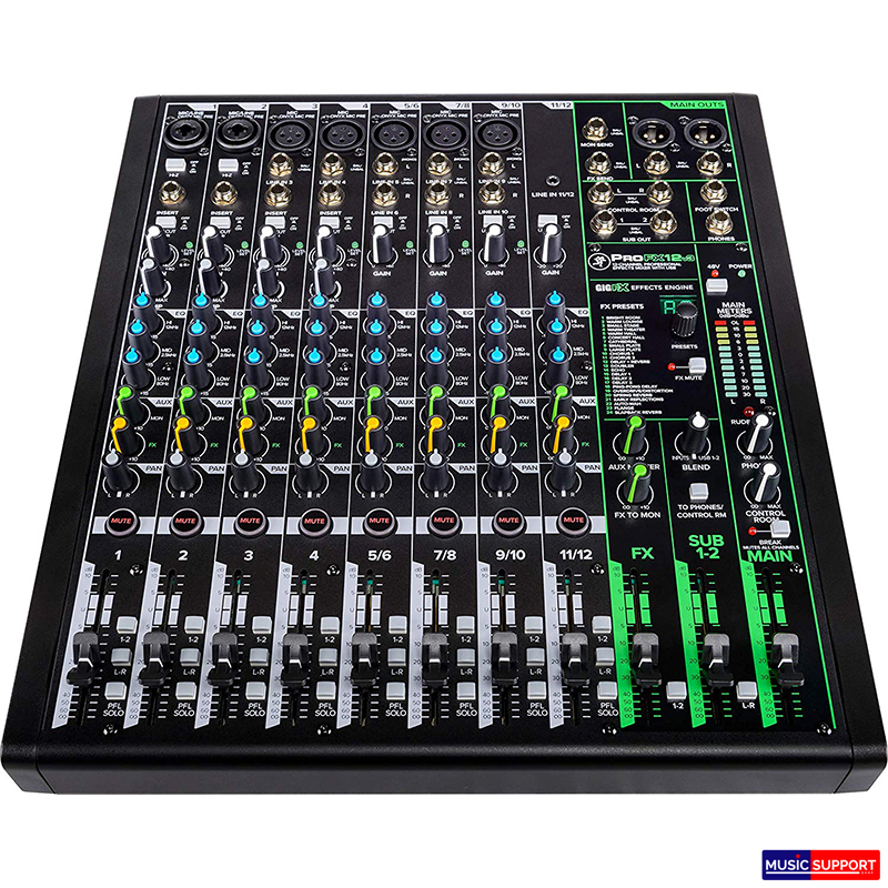 Mackie ProFX12v3 12-Channel Analog Mixer with USB
