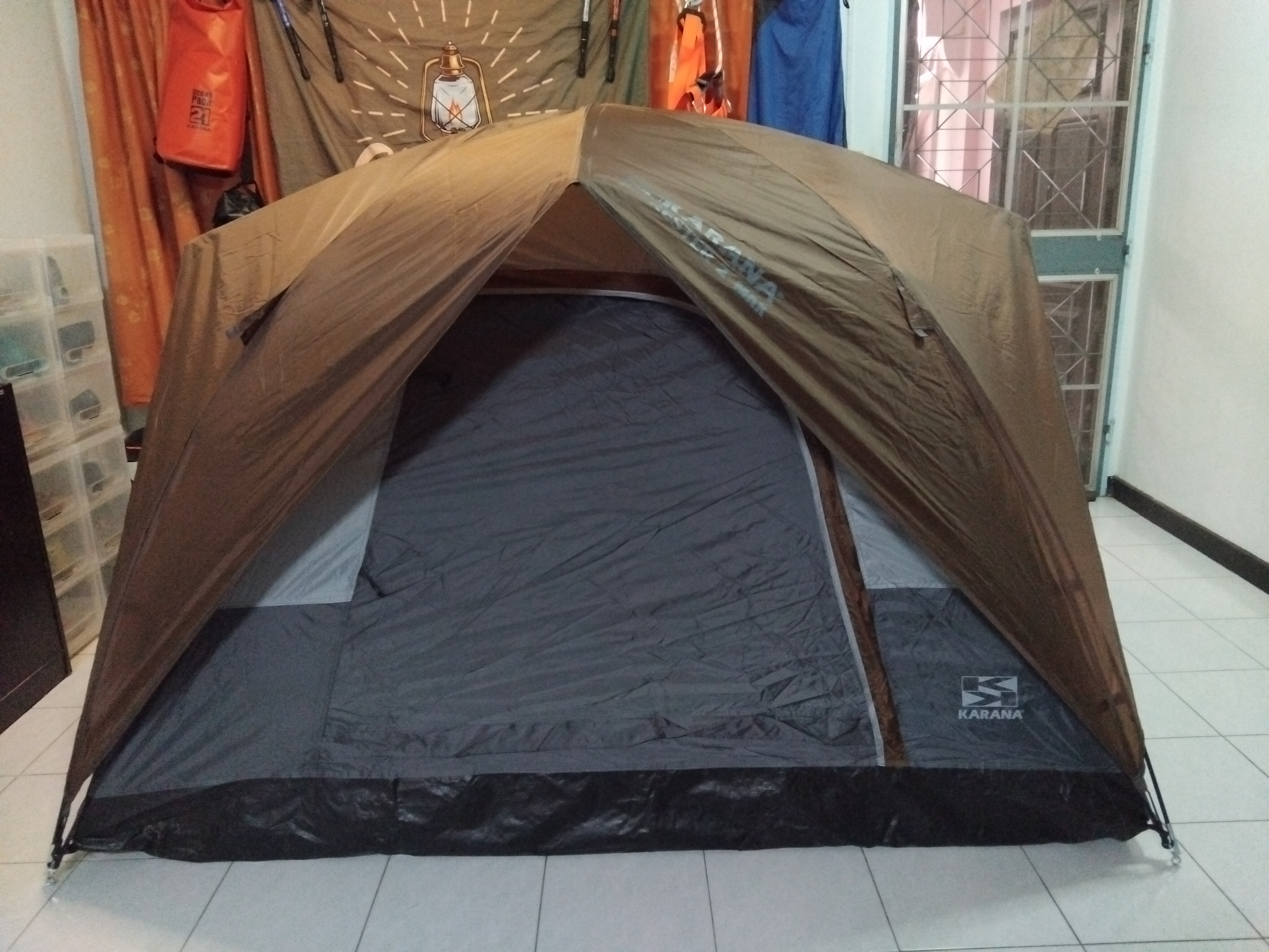 karana เต็นท์ karana รุ่น Forester 2 max น้ำตาล 150x210x135 ซม.