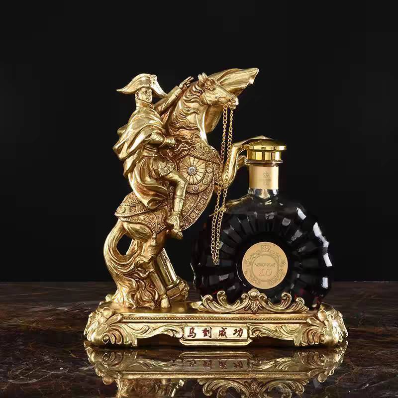 CT221D126 HOMMY ที่วางขวดไวน์ ที่วางขวดเหล้า ของขวัญขึ้นบ้านใหม่ ม้า Horse