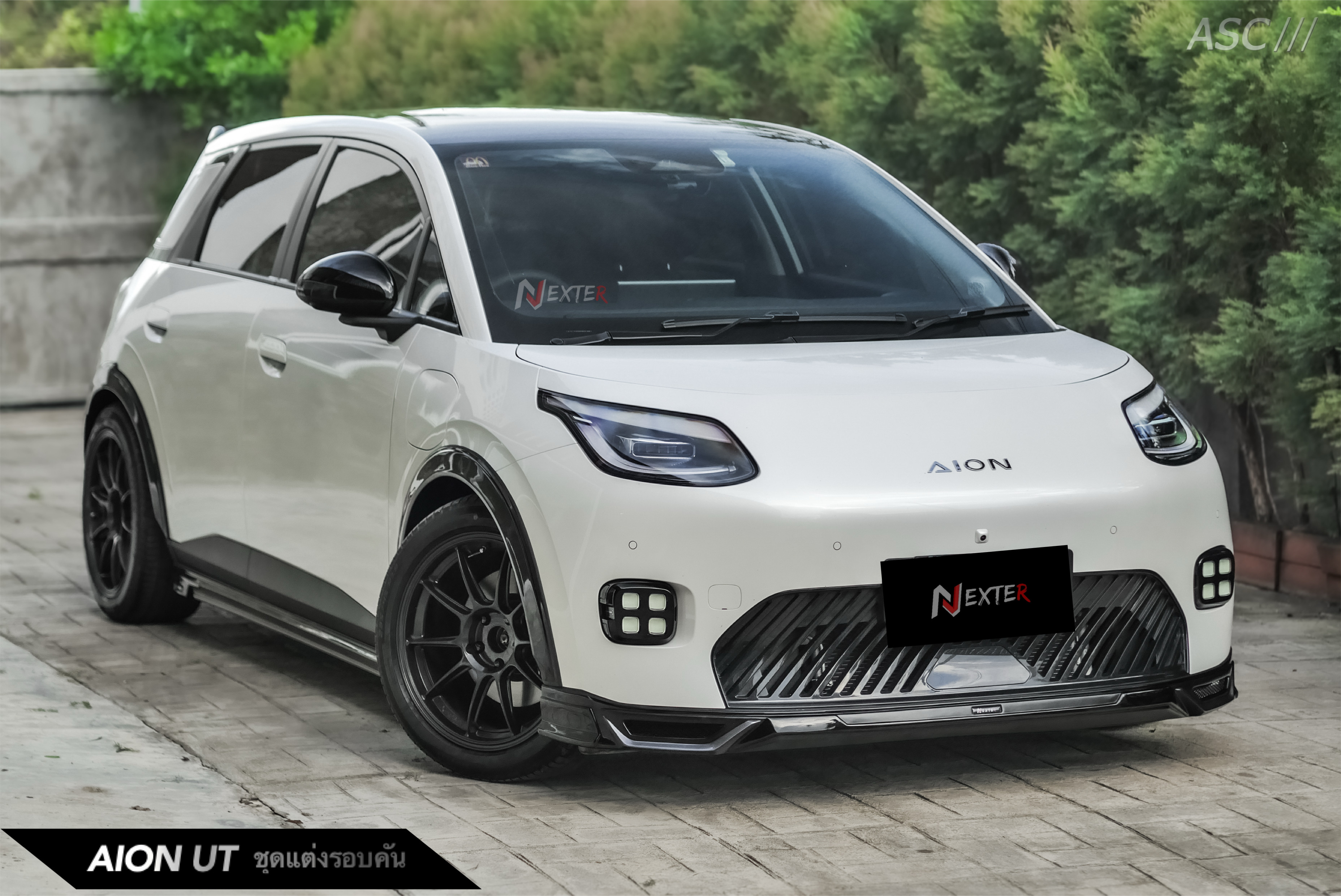 ชุดแต่งพร้อมคิ้วล้อและสปอยเลอร์ Aion UT 2025 NEXTER - หล่อ เท่ ลงตัว Aion ut แต่งสวย