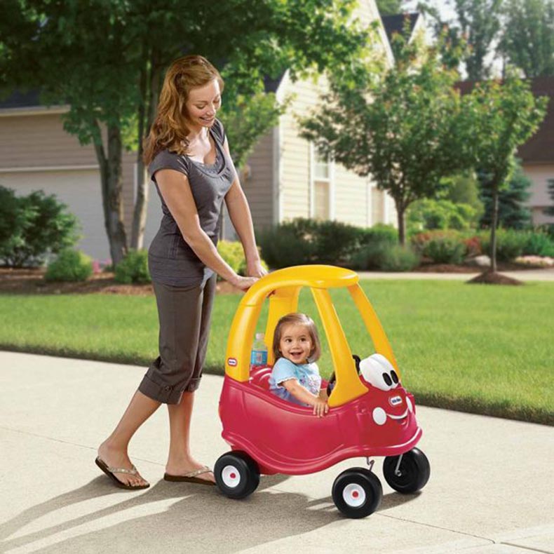 Little Tikes Cozy Coupe 30th Anniversary Edition รถขาไถสีแดงเหลืองสุดฮิต