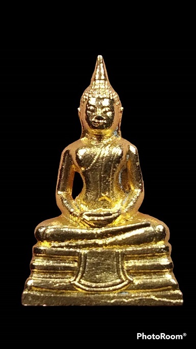 พระกริ่งชุบทอง หลวงพ่อโสธร วัดโสธรวรารามวรวิหาร ปี 2530 อุสั้น นิยม