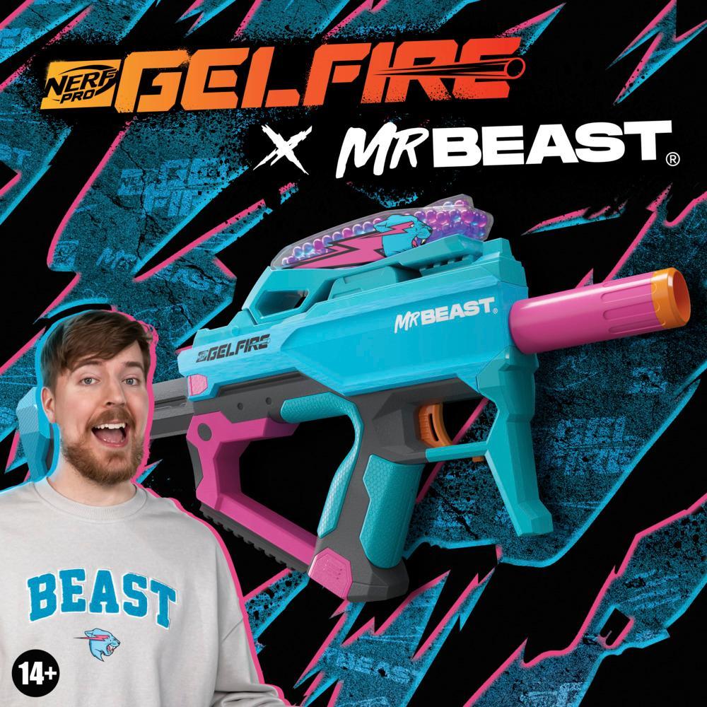 ปืนของเล่นเนิร์ฟ มิสเตอร์บีสต์ Nerf Pro Gelfire X MrBeast Blaster