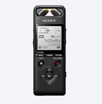 เครื่องบันทึกเสียง SONY A10 Linear PCM ซีรีส์ A ด้วยขนาดกะทัดรัดและน้ำหนักเบา คุณสามารถบันทึกเสียงคุณภาพสูงได้ไม่ว่าคุณจะอยู่ที่ใด บันทึกการซ้อมของวงดนตรี การแสดงสด หรือช่วงเวลาแห่งแรงบันดาลใจ ด้วยระยะเวลาการใช้งานแบตเตอรี่ 15 ชั่วโมง