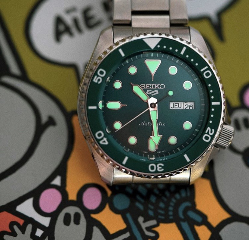 SEIKO Green Hulk รุ่นSRPD61K1