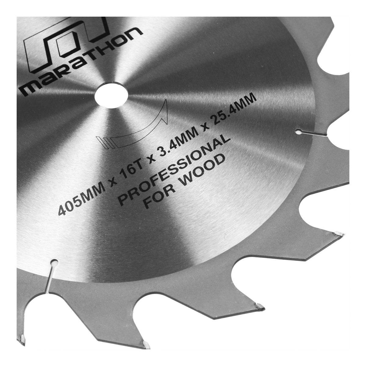 MARATHON ใบตัดไม้ฟันคาร์ไบค์ 16นิ้ว(405mm) ใบเลื่อยวงเดือน 16นิ้ว (16ฟัน 24ฟัน 30ฟัน 40ฟัน 60ฟัน)