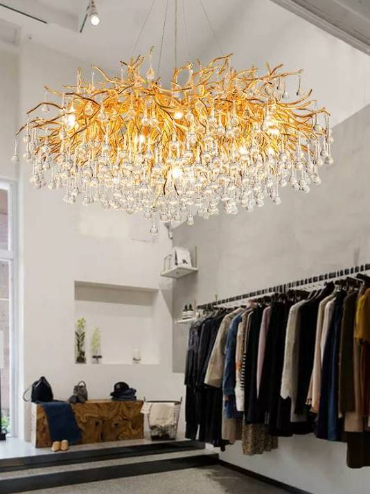 CT207A231 SOTMIA chandelier โคมระย้า โคมโต๊ะทานอาหาร แชนเดอเรีย Lamp ไฟยาว สไตล์ฝรั่งเศส