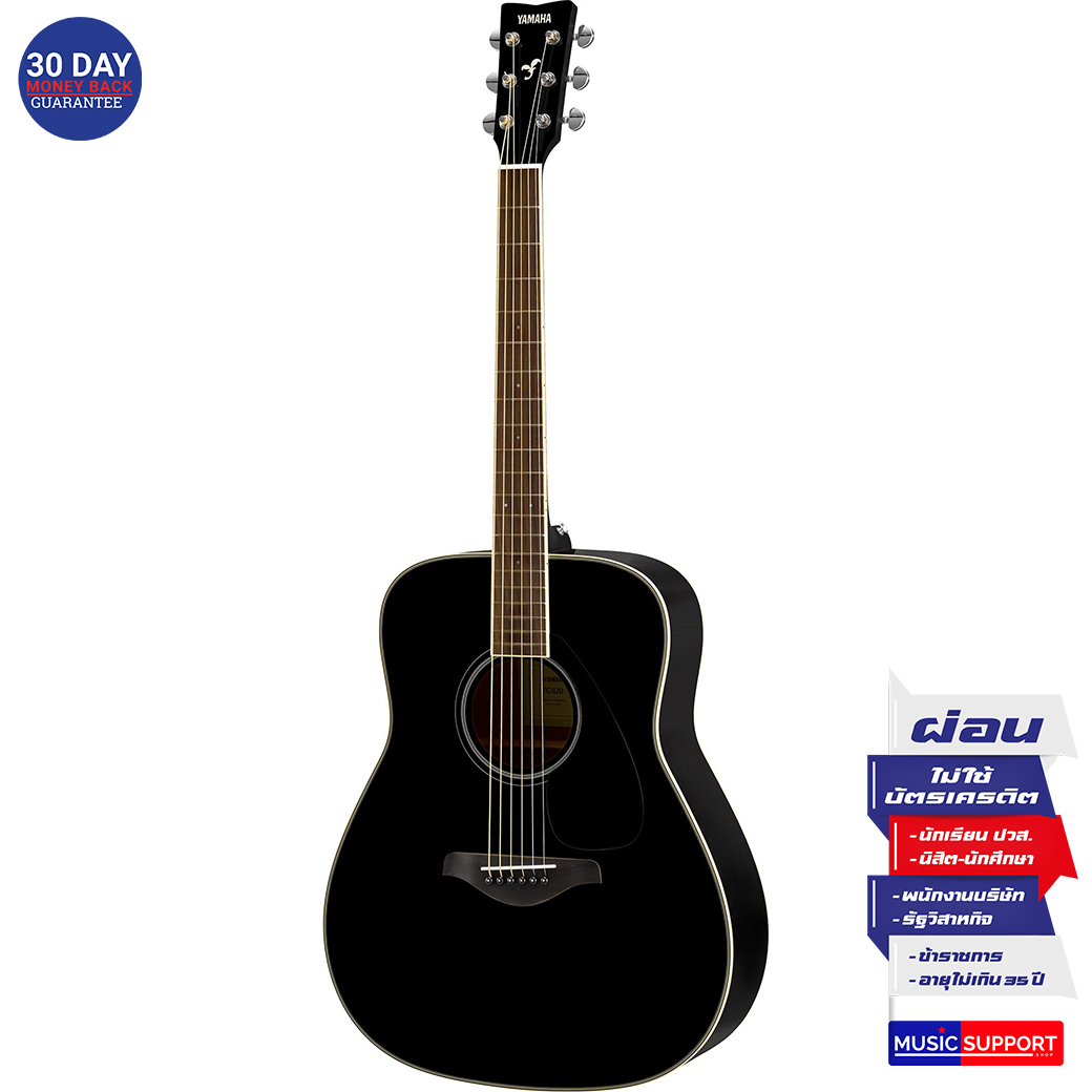 กีตาร์โปร่ง YAMAHA FG820//02 Black