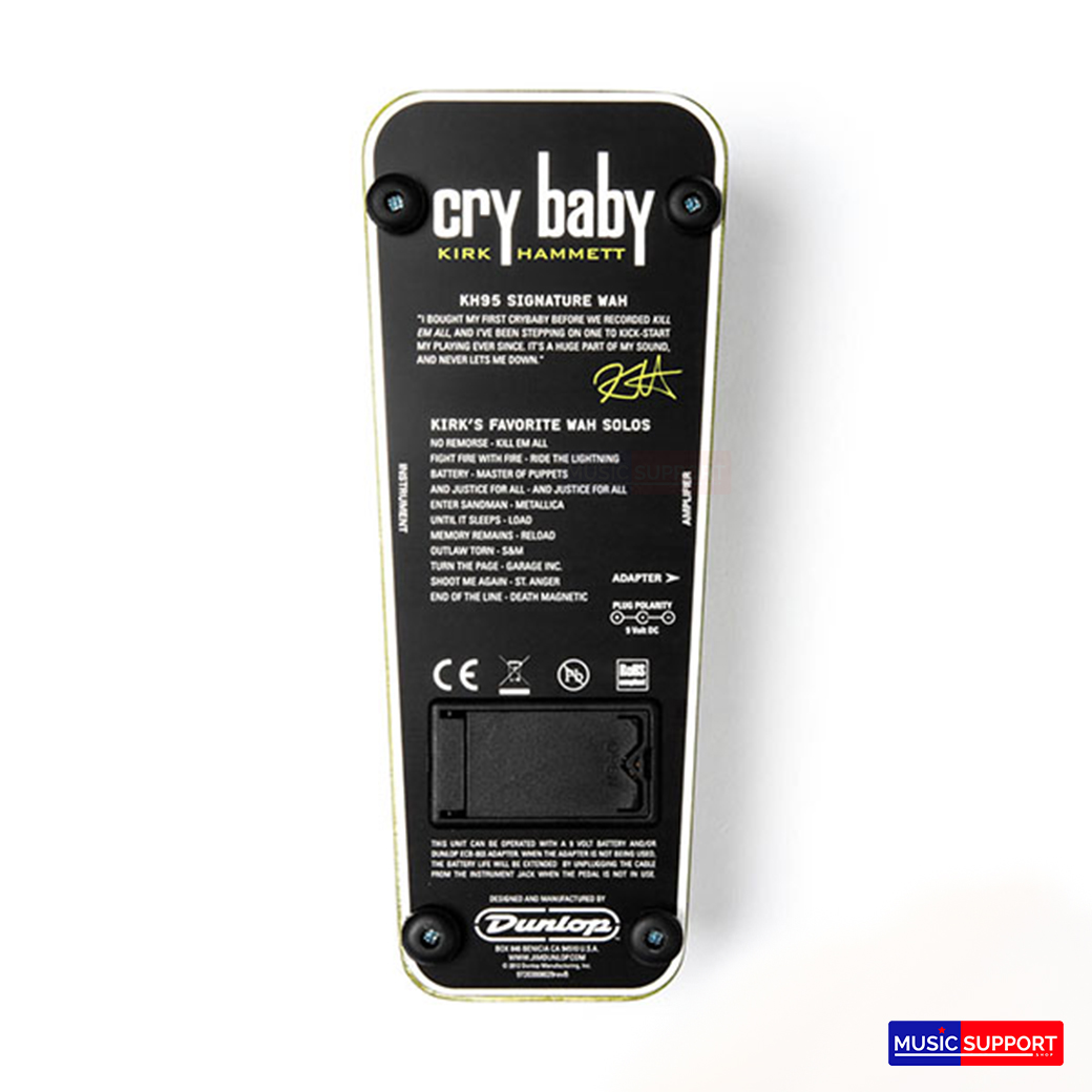 Jim Dunlop KH95 Kirk Hammett Cry Baby Wah