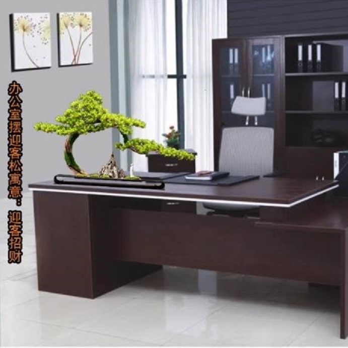 CT198D107 HOMMY ของตั้งโชว์ ของตั้งโต๊ะ ต้นไทร Boss leader office desktop ornaments