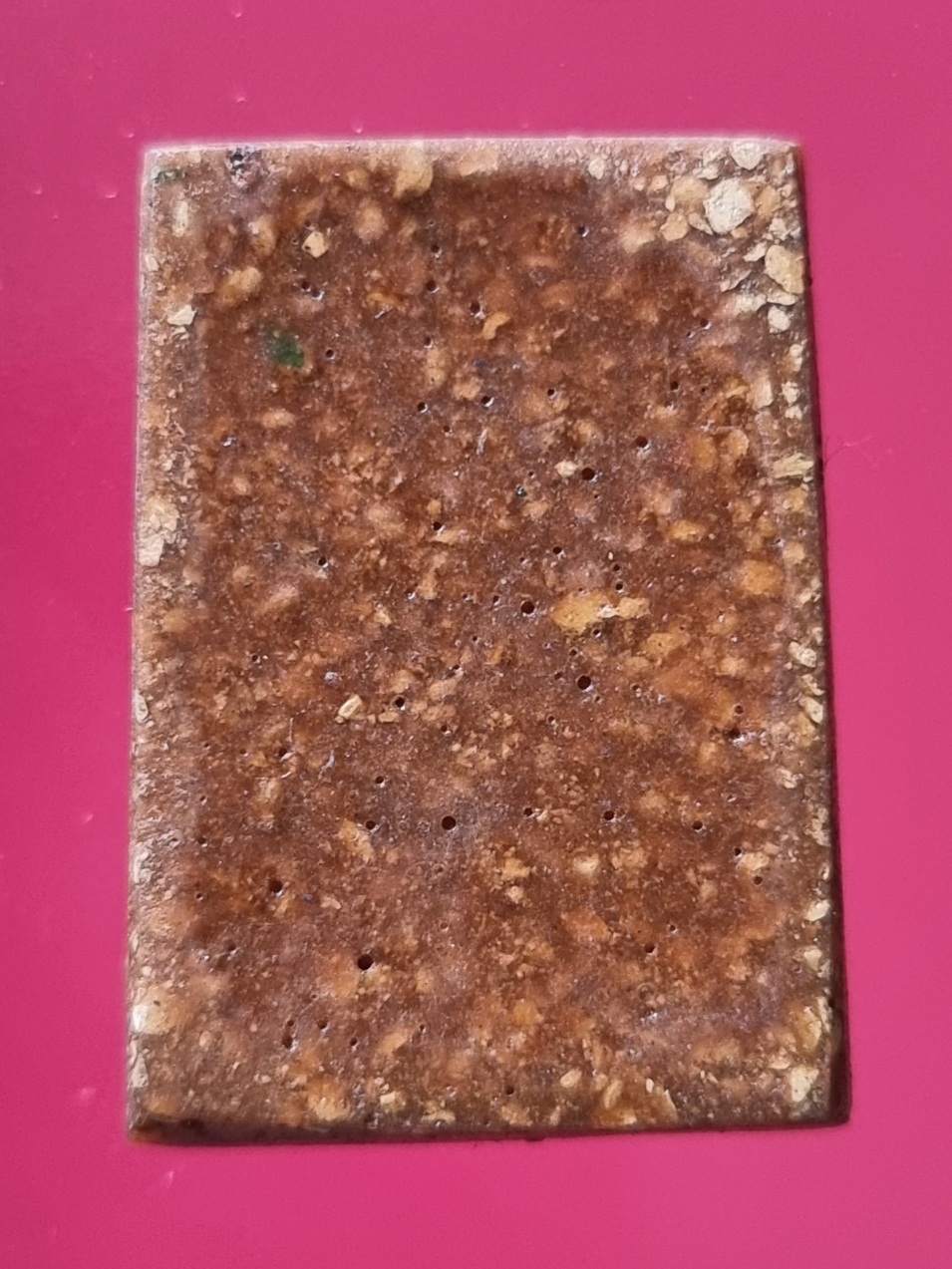 หลวงพ่อโสธร เนื้อกระเบื้องหลังคาโบสถ์ พิมพ์สี่เหลี่ยม