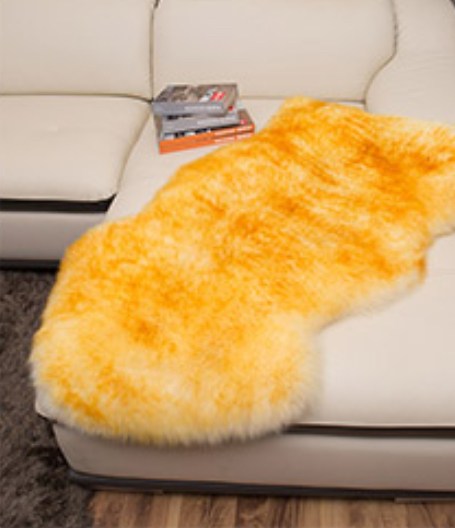 CT042F004 UTSUKUSHI พรม พรมปูพื้น พรมปูพื้นห้องนอน พรมขนนุ่ม พรมขนมิ้งค์ ปูพื้น รองนั่ง เพิ่มความหรูหราให้กับห้องนอน