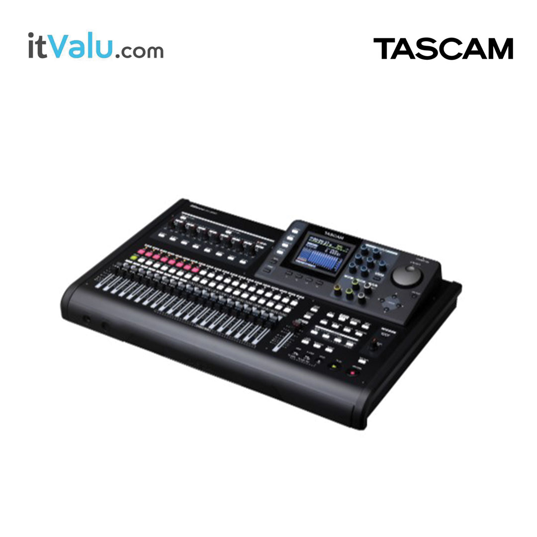 เครื่องเล่นและบันทึกเสียง TASCAM รุ่น DP-32SD USB/SD-CARD ขนาด 4.1″x13.4″x20.2″