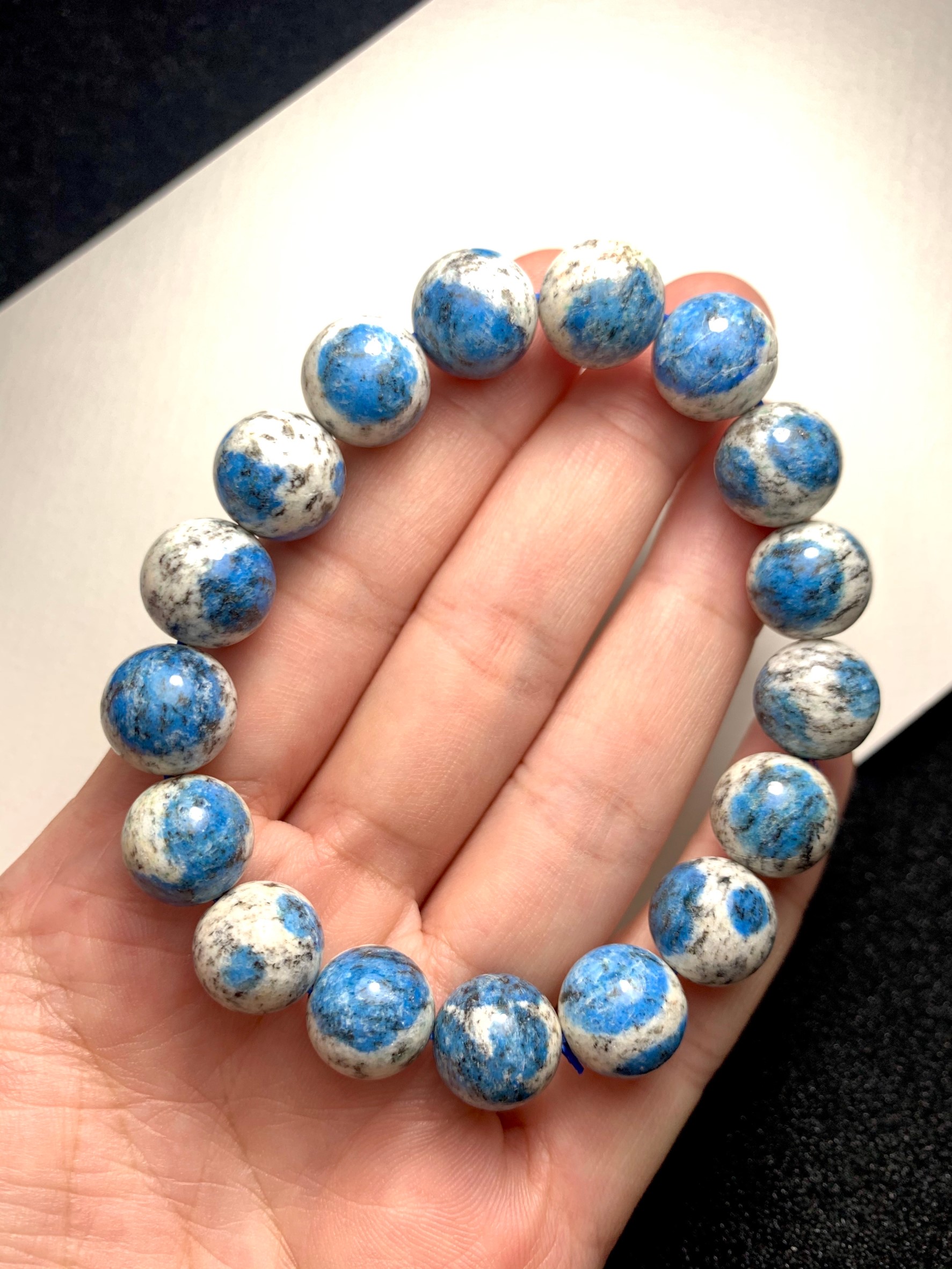 K2 Blue Jasper หินเคทูบลูแจสเปอร์ เกรด AAA+