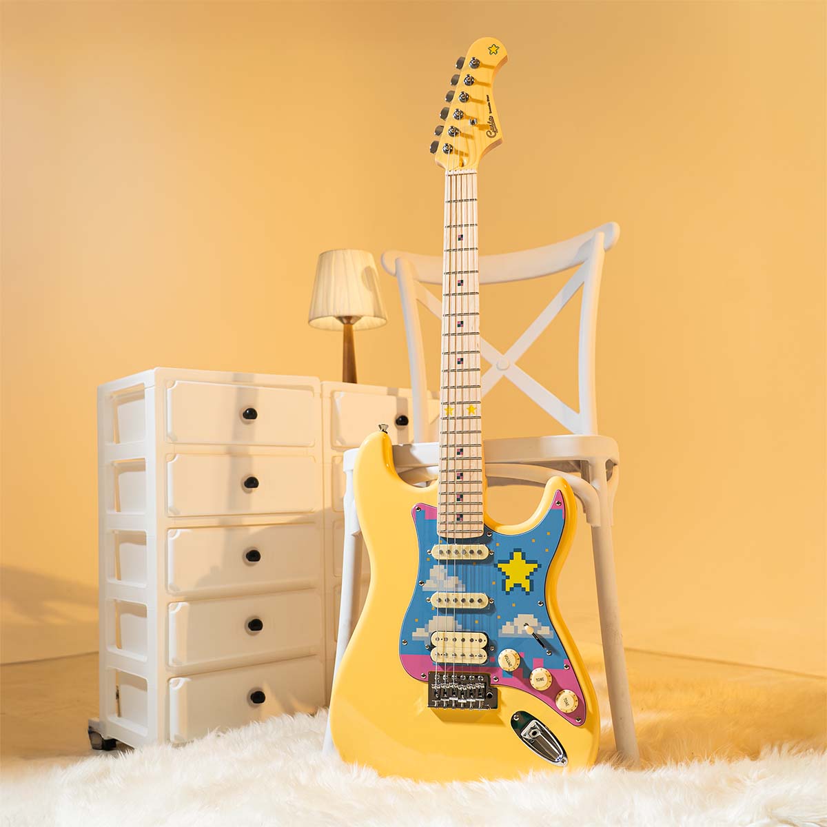 กีตาร์ไฟฟ้า Gusta GST-125 Bonnie Star