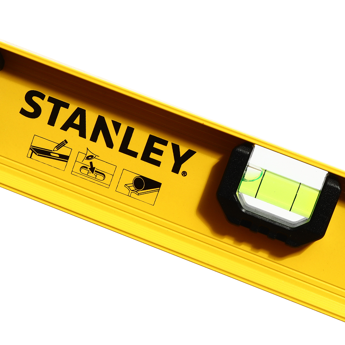 STANLEY ระดับน้ำ I-BEAM อลูมีเนียม 2 ลูกน้ำ ขนาด 12 นิ้ว รุ่น 42-072 (สแตนเล่ย์)