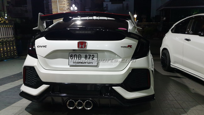 ชุดแต่ง Civic Fk Type R (สำหรับรุ่น Hatchback หรือแนว FK8)