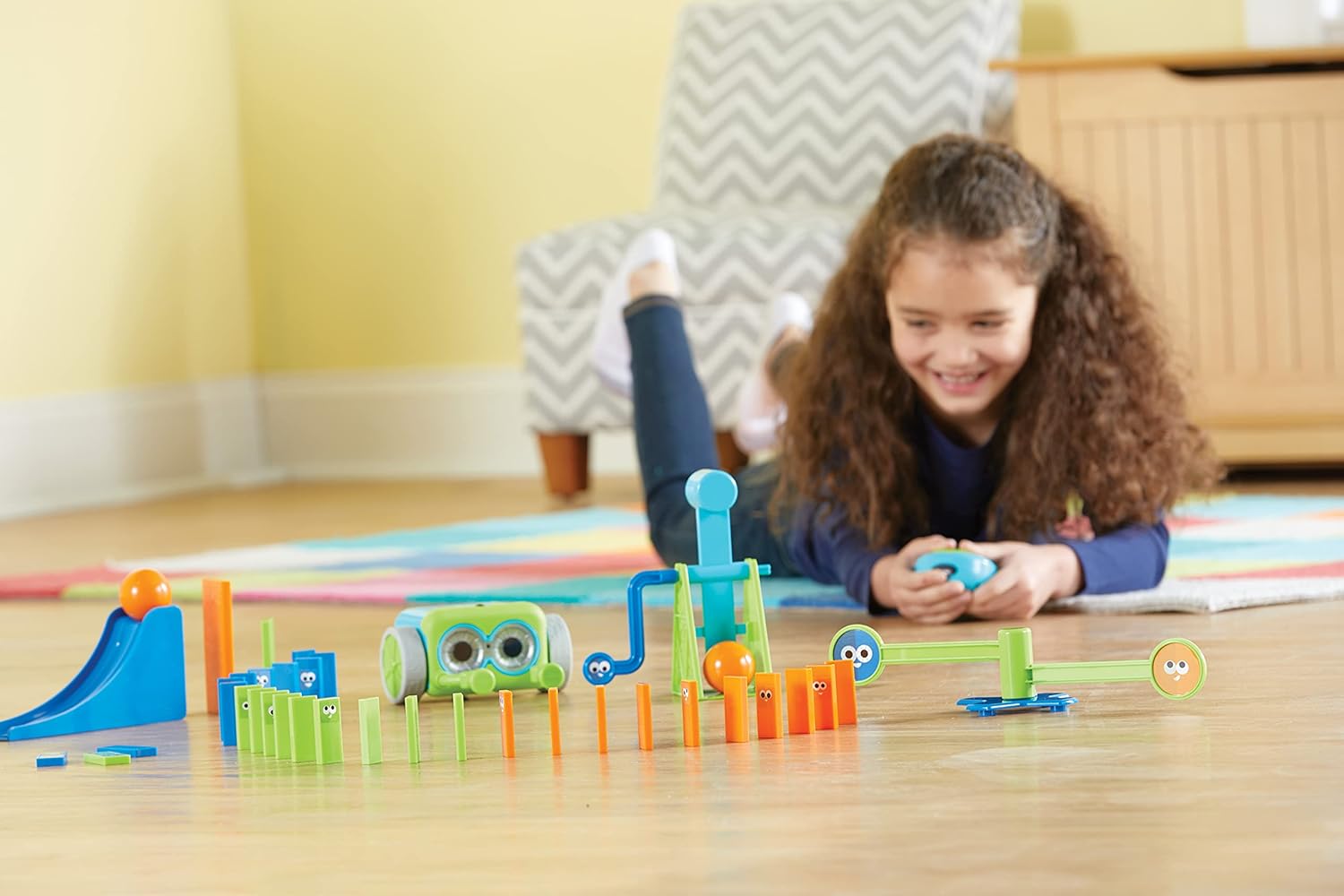 Learning Resources Botley the Coding Robot ชุดหุ่นยนต์สอนโค้ดดิ้งสำหรับเด็ก ของเล่นเสริมทักษะการคิดเชิงตรรกะ