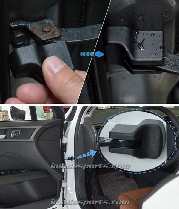 ฝาครอบข้อพับประตูรถ 4 ชิ้น