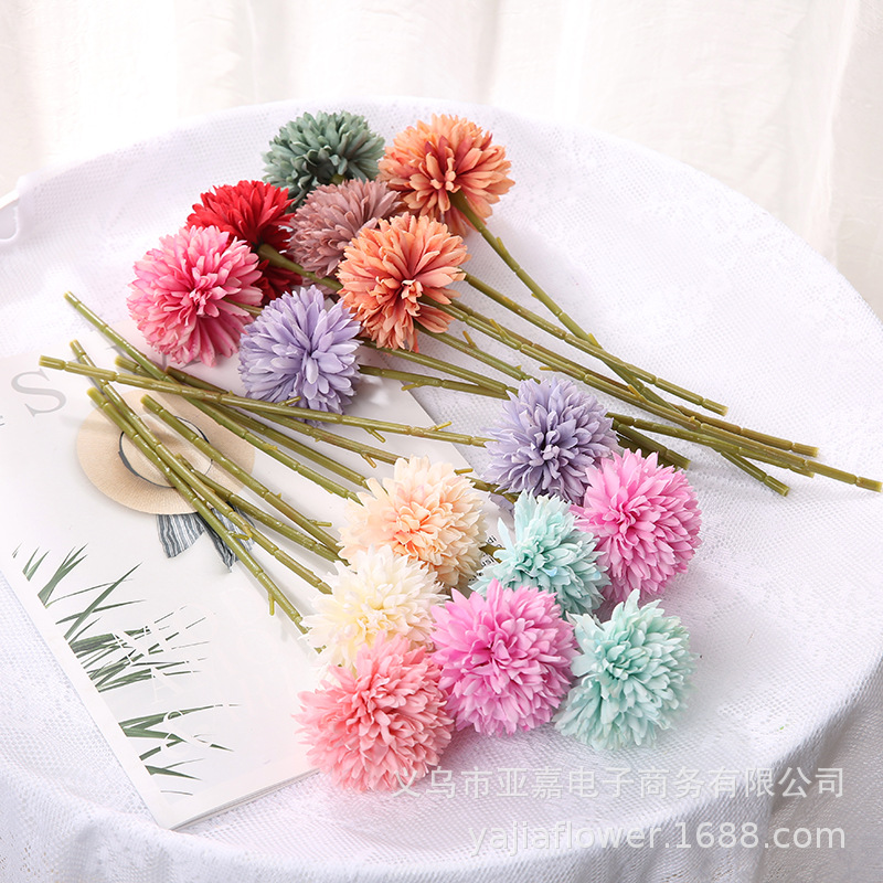 ดอกแดนดิไลออน แดนดิไลอัน Dandelion ดอกฟันสิงโต ดอกไม้ปลอม ตกแต่ง ดอกไม้ตั้งโต๊ะ ST502E804