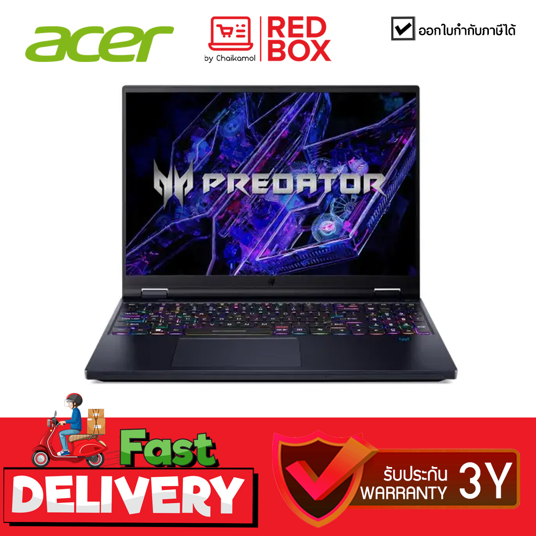 [เช็คสตอคก่อนสั่งซื้อ] Acer Predator Helios 16 PH16-72-9369 16" 240Hz i9-14900HX / RTX 4080 32GB