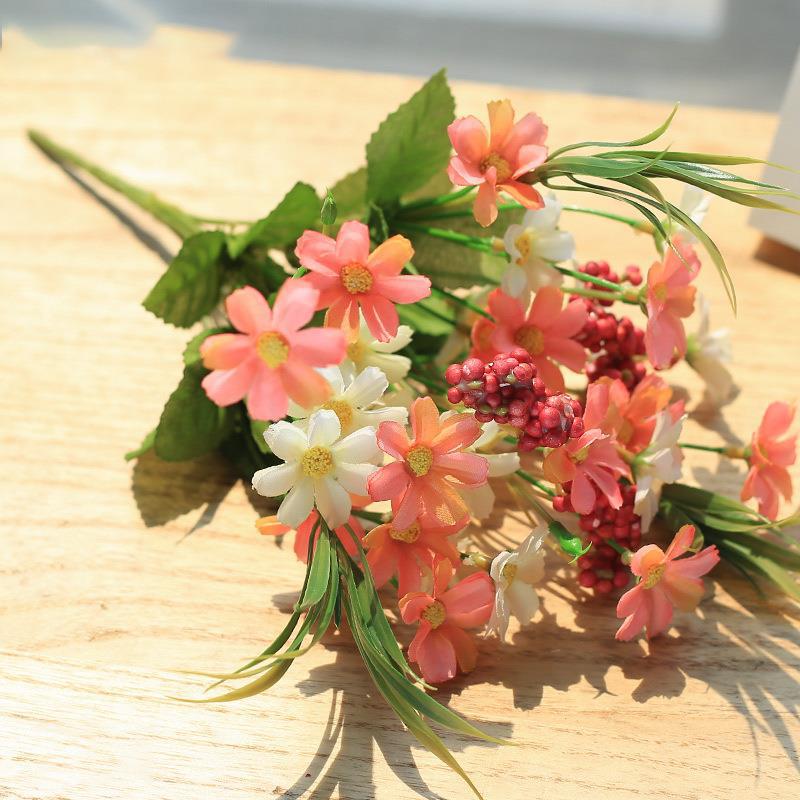 ช่อดอกเดซี่ DAISY ดอกไม้ปลอม ดอกไม้ประดิษฐ์ ดอกไม้สวยๆ ST503E811