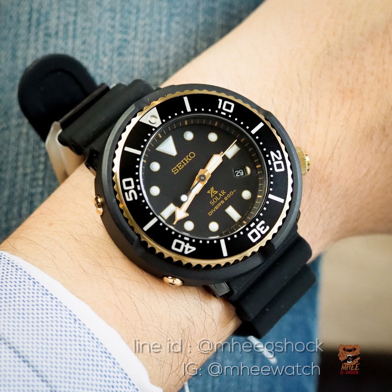 SEIKO Prospex Solar Scuba Diver Lowcase Limited Edition SBDN028J