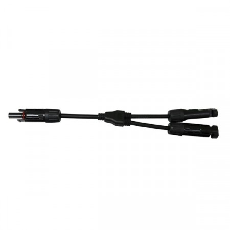 Link CB-1014 MC4 Y-Branch Cable , 2 to 1 w/Connector (Pair), 1500V, TUV Standard, (4.0 mm² and 6.0 mm²)