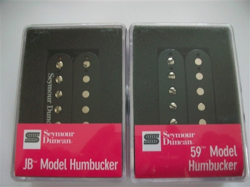 ปิคอัพกีตาร์ไฟฟ้า Seymour Duncan SH-4 JB Model Black