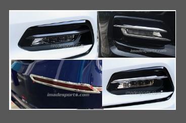 คิ้วตกแต่งไฟตัดหมอก และทับทิมหลัง Accord G10 2019-2021