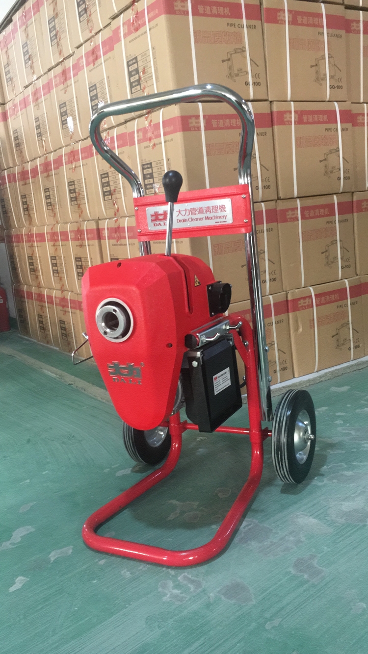 เครื่องทะลวงท่อ งูเหล็ก DALI รุ่น D-200-1A งูเหล็กทะลวงท่อ เครื่องล้างท่อไฟฟ้า