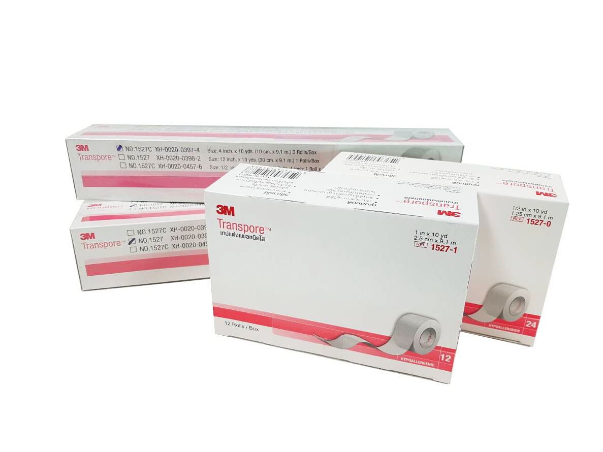 Transpor 3 M เทปแต่งแผลชนิดใส