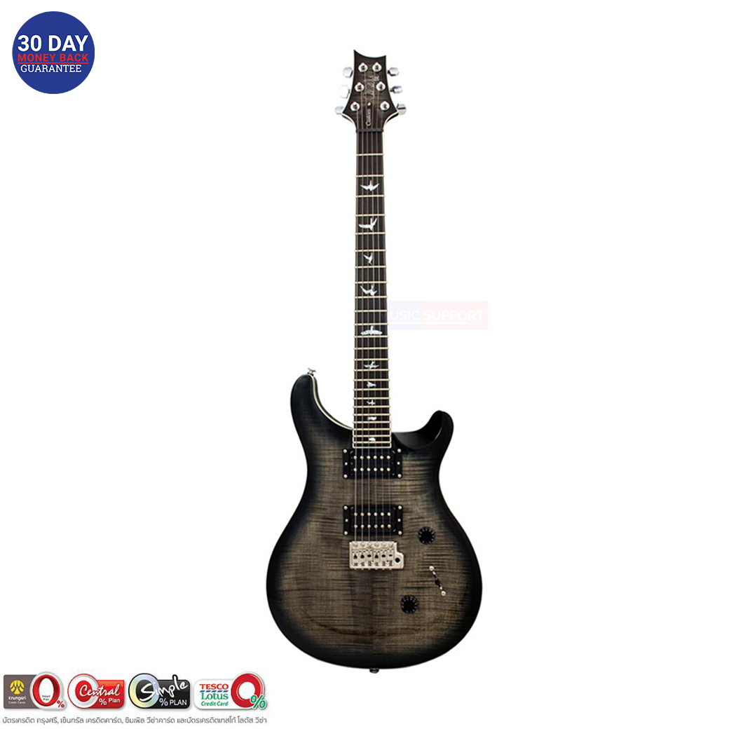 PRS SE CUSTOM 24 - CHARCOAL BURST [FREE BAG]