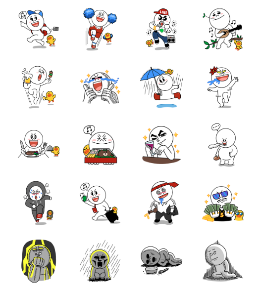 ขายสติกเกอร์ไลน์ Moon: Special Edition