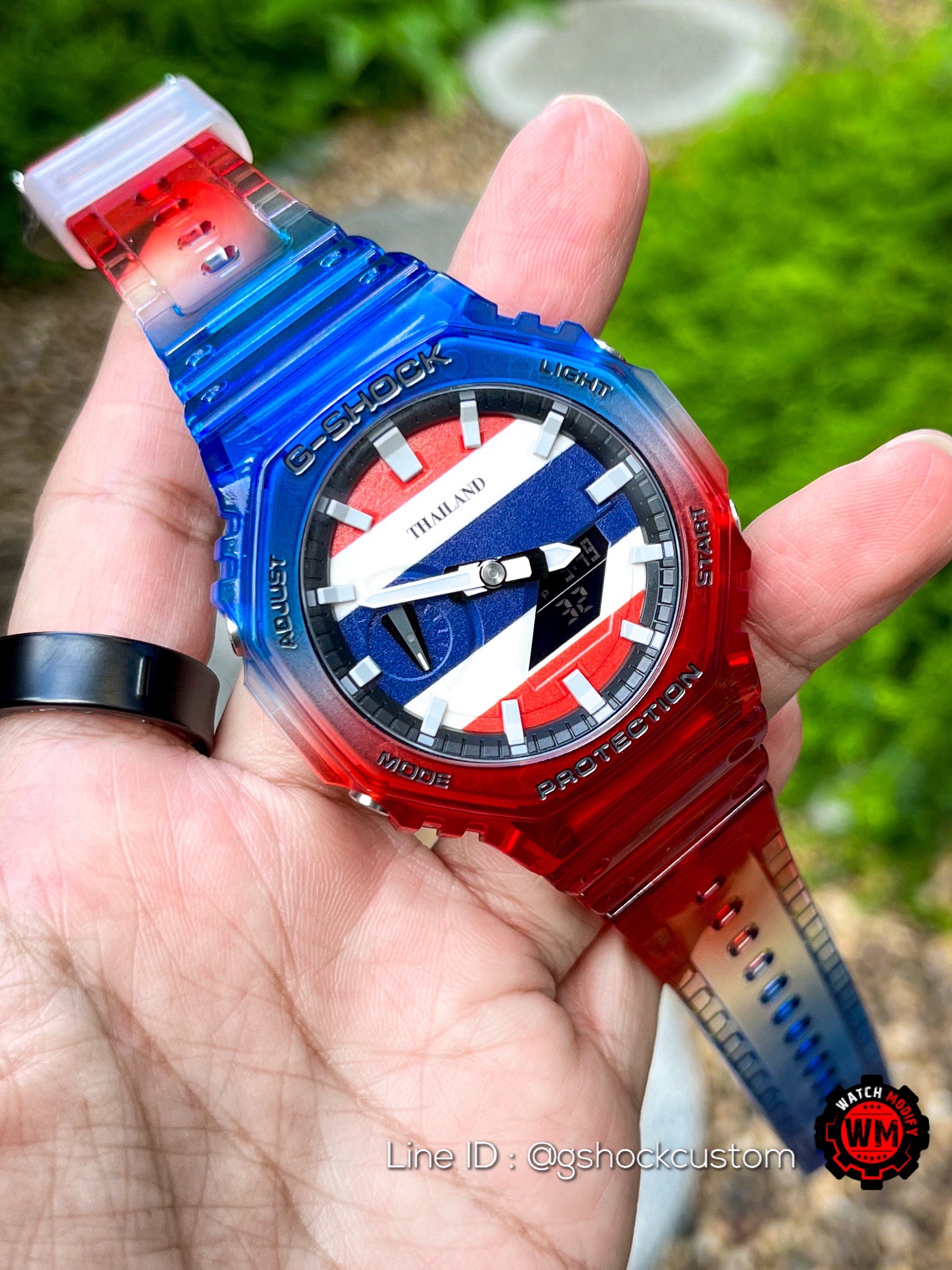 G-Shock Custom Thailand Twotone Jelly Strap
