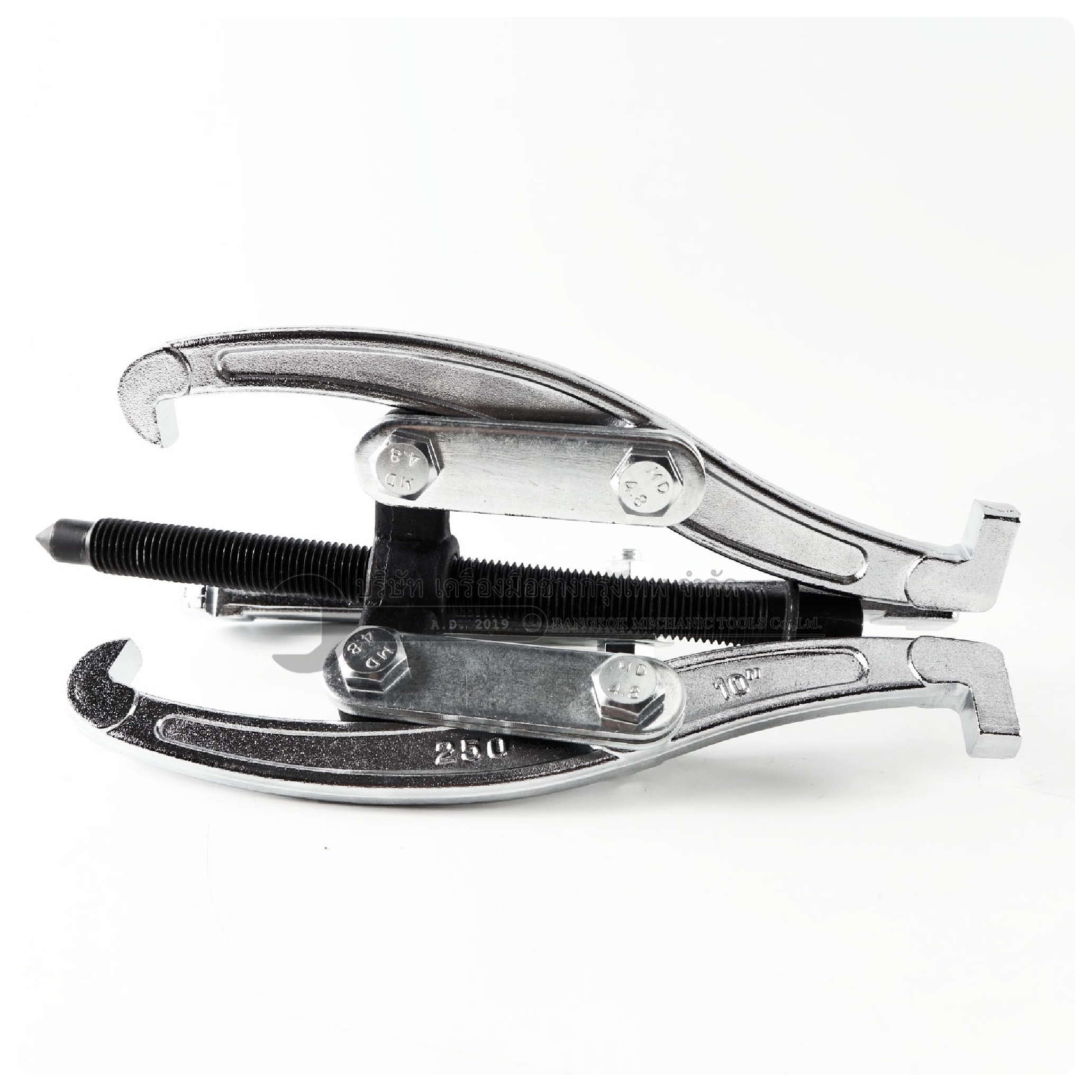 OKURA เหล็กดูดมูเล่ย์ เหล็กดูด3ขา 10นิ้ว รุ่น E-OK-TJP-10