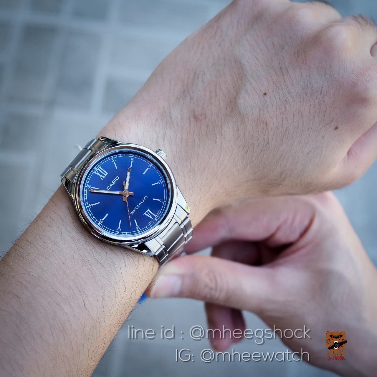 Casio Unisex Sport เลขโรมันสุดหรู