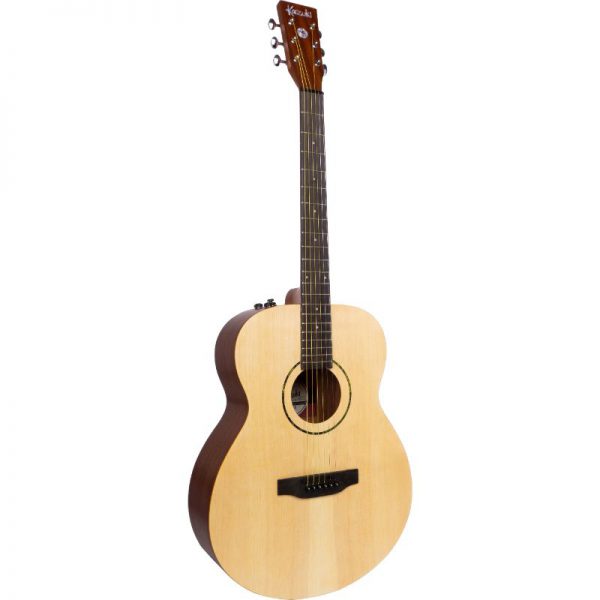 Kazuki Mars Series OM1ETAC Natural กีตาร์โปร่งไฟฟ้า