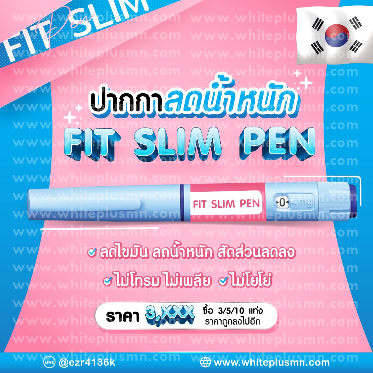 ปากกาลดน้ำหนัก Fit slim pen