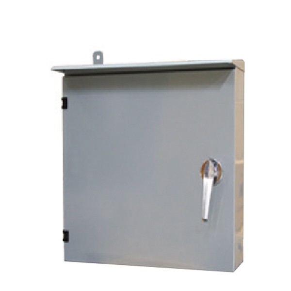 UL-7111 Outdoor Steel Cabinet ตู้เหล็กกันน้ำfor 1x11 pos. BMF, 100-110 Pairs (H45 x W25 x D15 cm.)